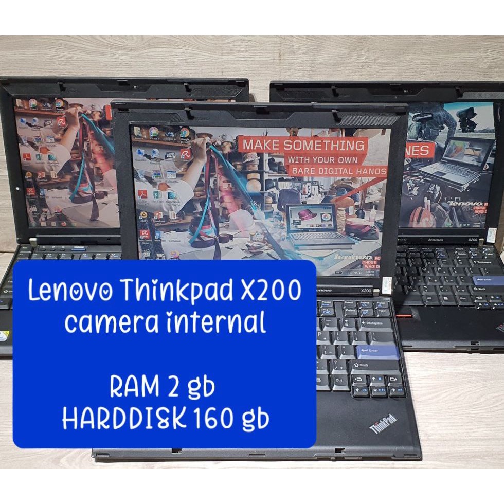 LAPTOP SEKEN SEJUTAAN CORE 2 DUO MURAH BISA BUAT LAPTOP ONLINE SHOP WHF WFO Dell d620 d630 d820-X200 CAM 2 160