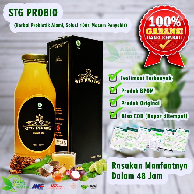 STG PROBIO Herbal Probiotik Solusi 1001 Penyakit // STG-PROBIO STG PRO BIO STGPROBIO ORIGINAL 100%