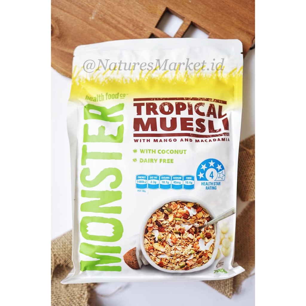 Monster Tropical Muesli 700g