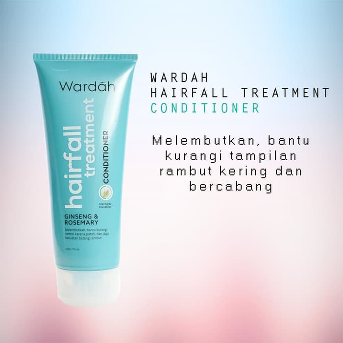 Wardah Hair Fall Conditioner Anti Rontok Rusak Bercabang