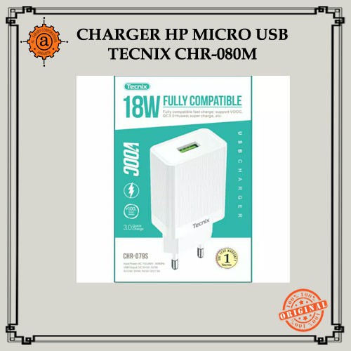 Charger HP Micro USB Tecnix Chr-080M