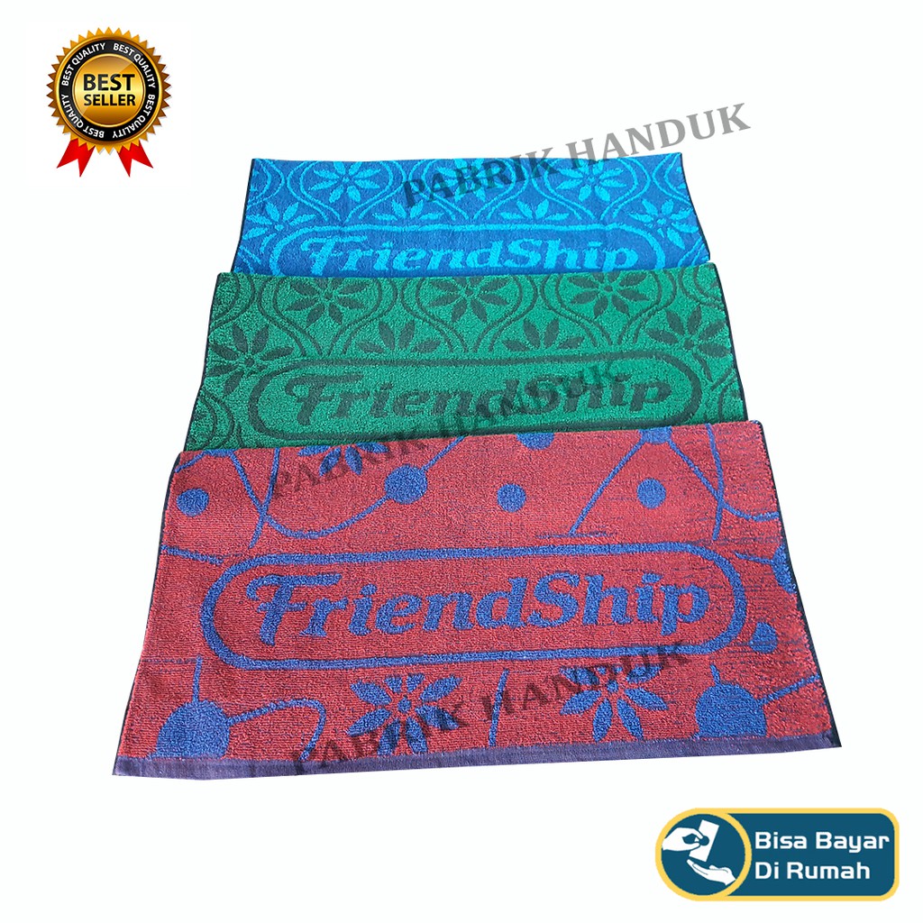 Handuk Mandi Jumbo Friendship ukuran 140x70 bahan menyerap air
