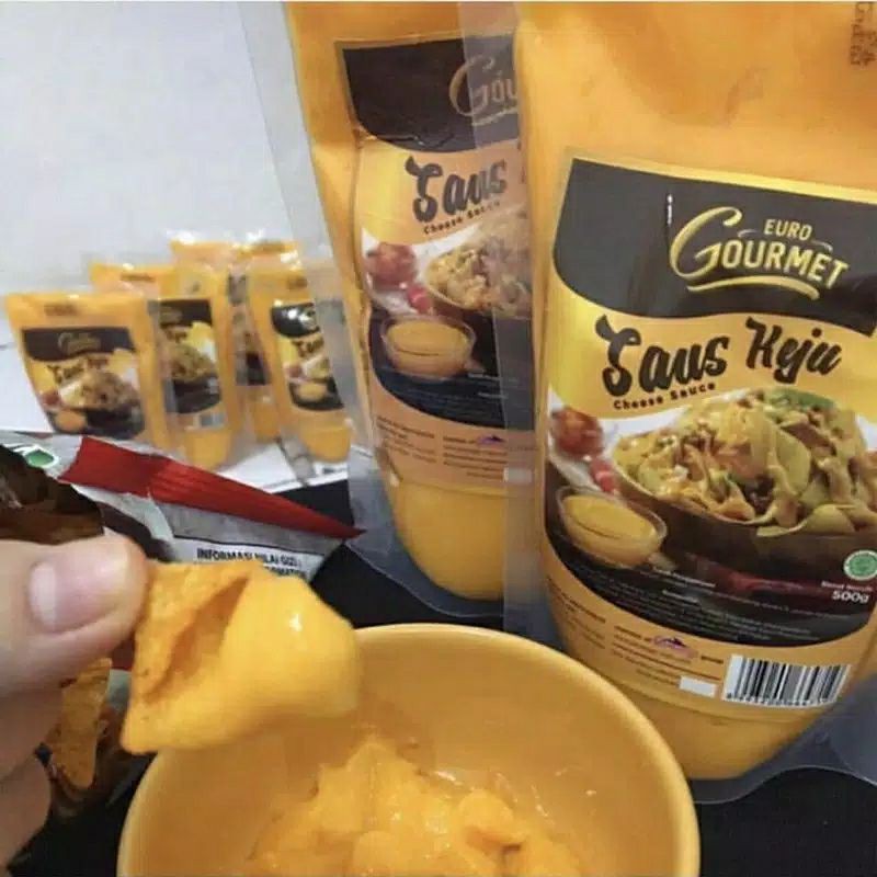 

[COD] SAUS KEJU / CHEESE SAUCE EURO GOURMET 500 GR PROMO!!!
