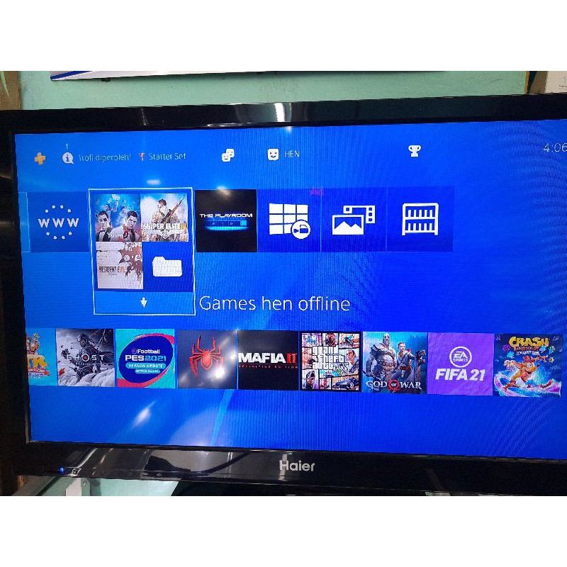 ps4 slim 1TB fw. 9.00 full games