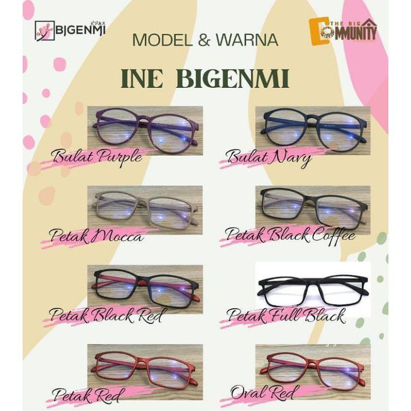Kacamata Terapi Ion Nano Eyeglasses Bigenmi