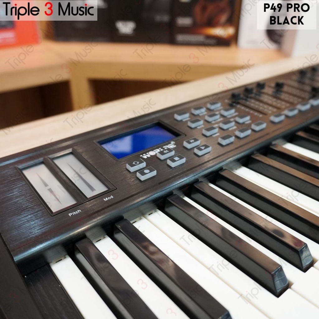 Worlde P49 Pro 49 Usb Midi Controller keyboard 49 keys