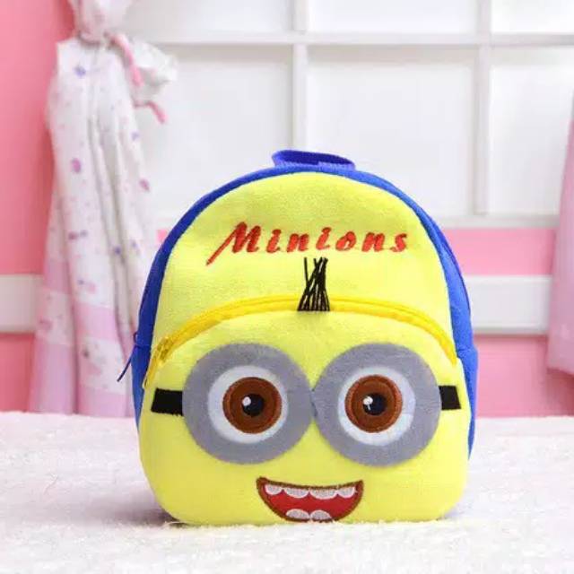 TAS RANSEL anak 1 tahun karakter motif backpack import kartun lucu toddler playgroup tk paud kecil