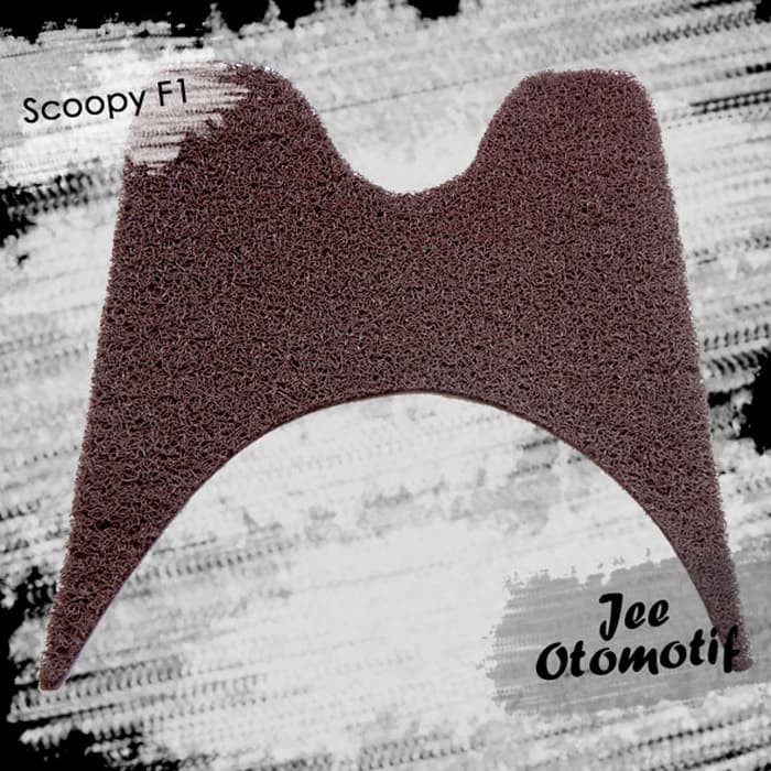 Karpet MM ( Motor Matic ) - POLOS SCOOPY F1 COKLAT q3