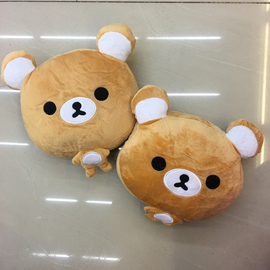 Bantal Sandaran RILAKKUMA Jok Mobil Kepala Leher Headrest Car Set Premium