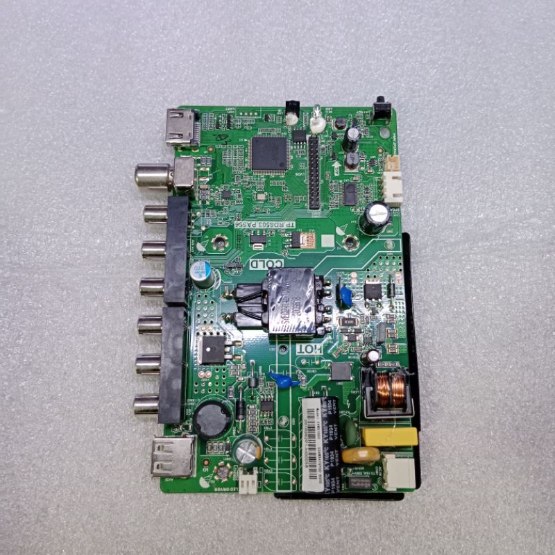 MAINBOARD AKARI 24WX1050 - MESIN TV MOBO MODUL MB MOTHERBOARD TV LED