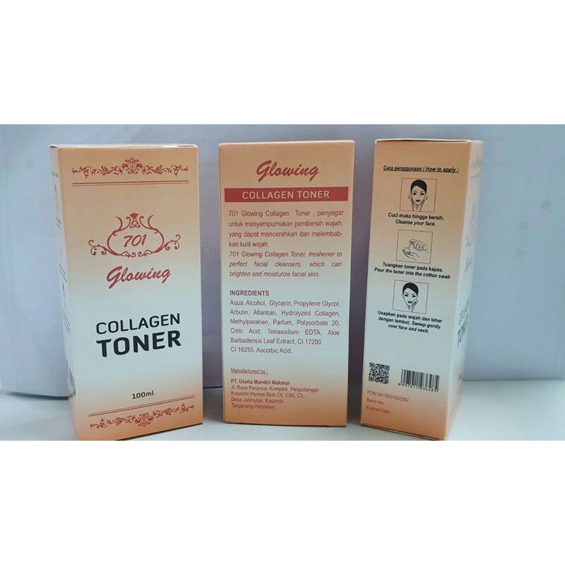 Toner Collagen Glowing 701 Original BPOM