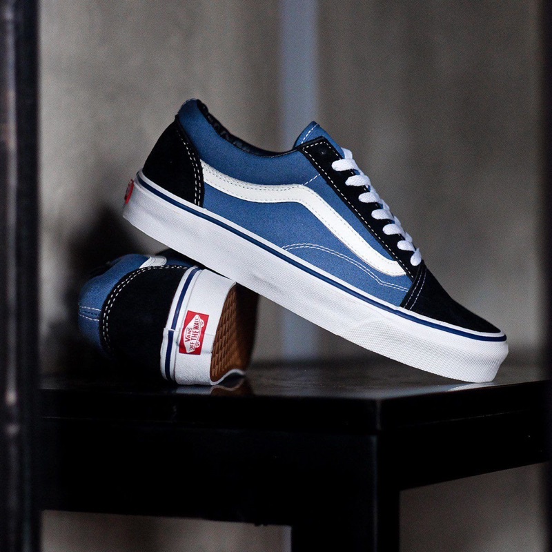 VANS OLDSKOOL CLASSIC NAVY ORIGINAL 100%