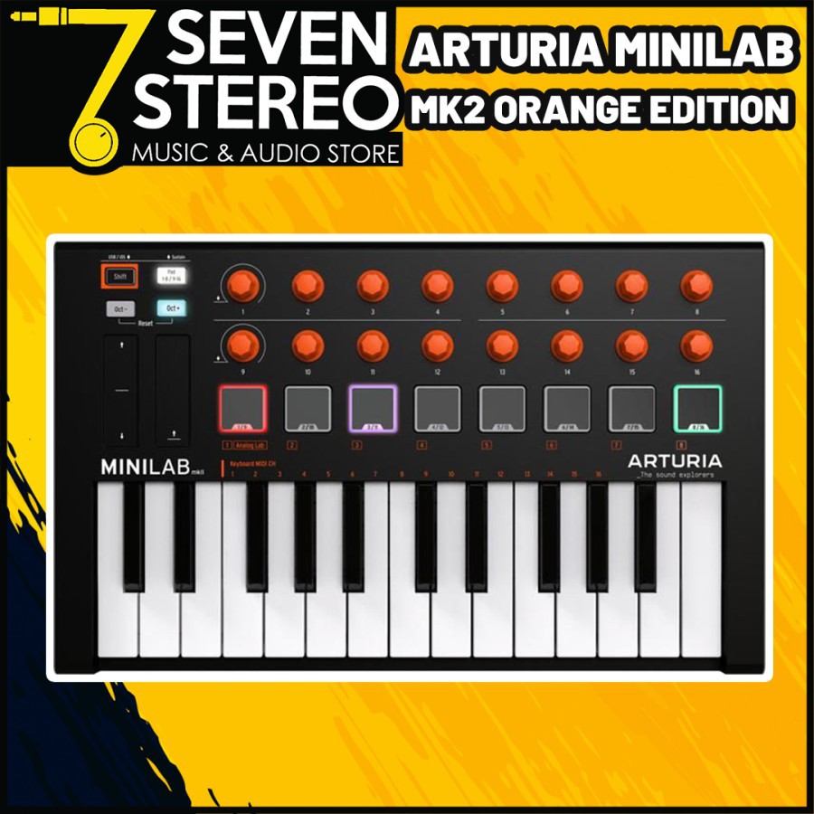 ARTURIA MiniLab MK2 Orange Edition Keyboard Controller