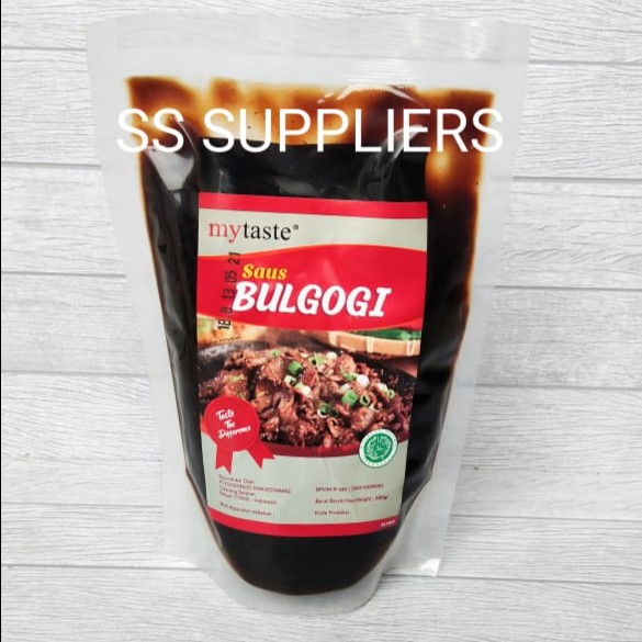 

Saus Bulgogi My Taste Sauce 500 gr Best Seller !