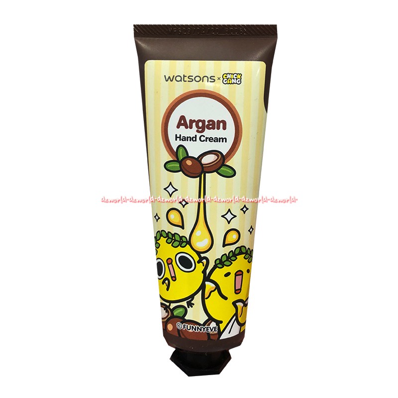 Watsons Chick Gang 60ml Olive Argan Hand Cream Krim Tangan Agar lembut Watson Handcream