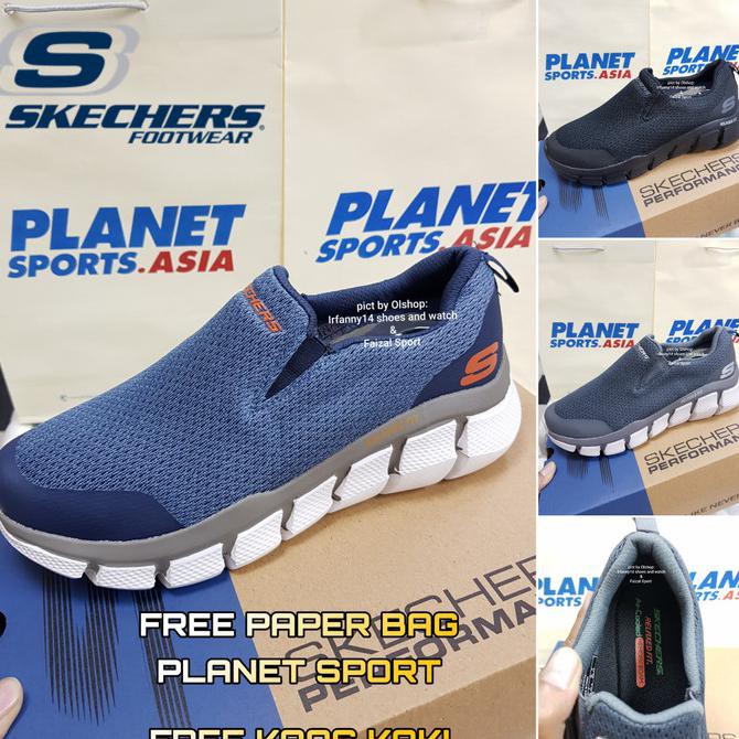 F⚡Ash Sale Slip On Pria Sepatu Formal✨ Skechers / Sepatu Skechers / Sepatu Skechers Original /