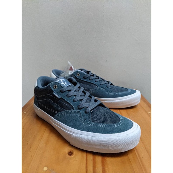 (BNIB) ORIGINAL Vans Rowan Pro - (Mirage) Blue / White
