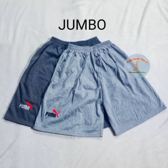 Celana pendek pria JUMBO kolor santai big size XL XXL XXL