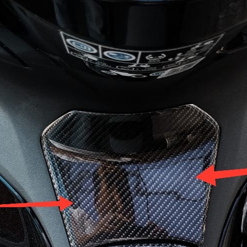 cover dek tangki Carbon PCX160