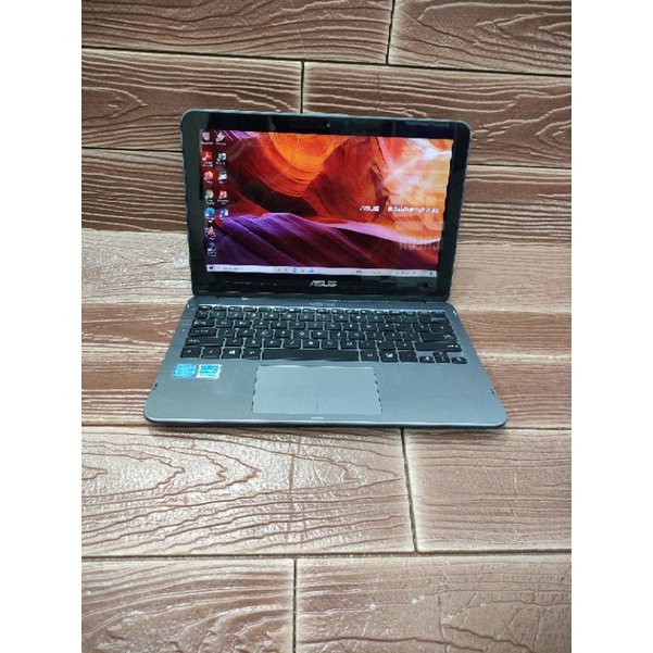 asus tp203nah intel quad core n4200 ram 4/500gb toichscreen mulus normal