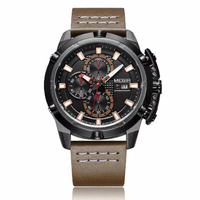 Jam tangan pria MEGIR ORIGINAL