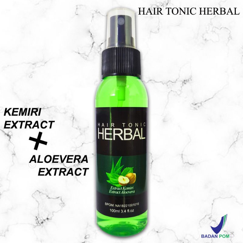 Hair Tonic Herbal BPOM Treatment Rambut Rontok Pria dan Wanita Nutrition Tonik Penyubur Ala Salon Pe