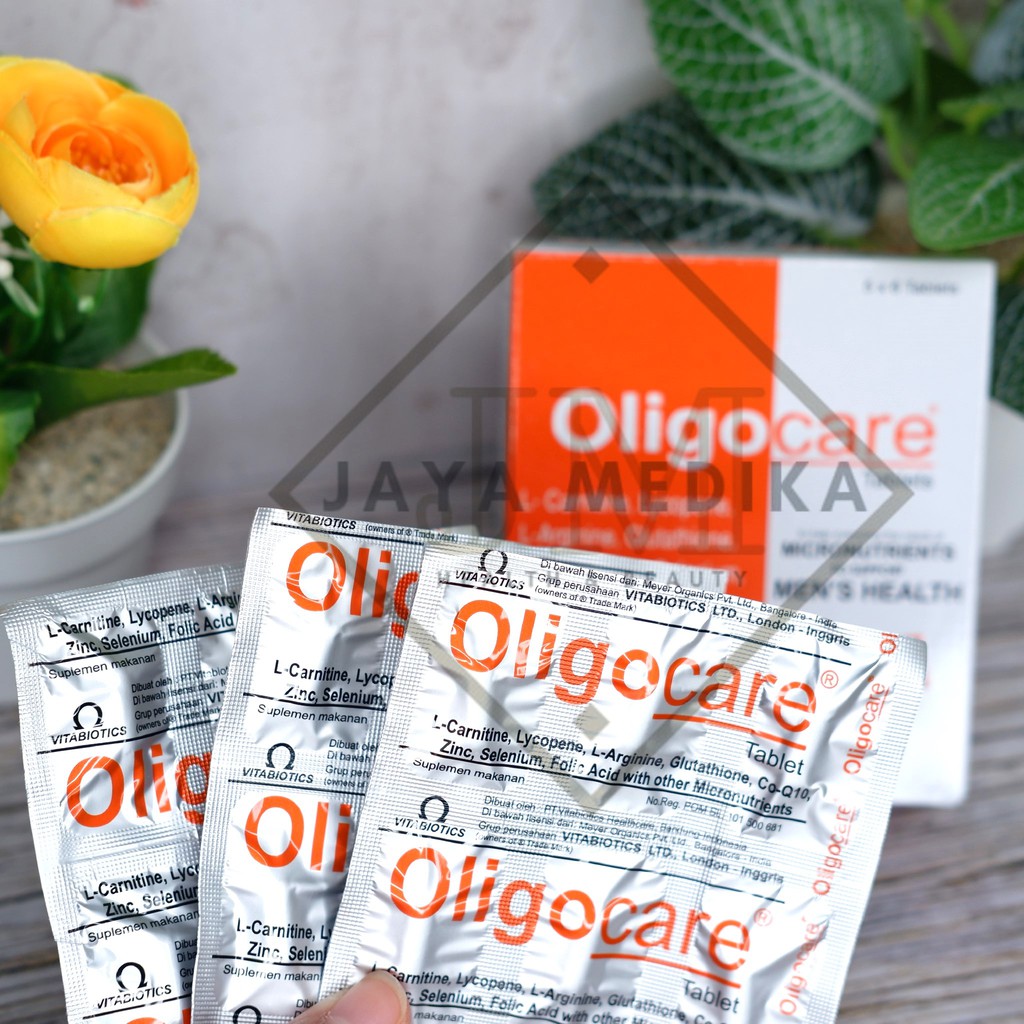 Oligocare 1 Strip Isi 6 Tablet Suplemen Pria