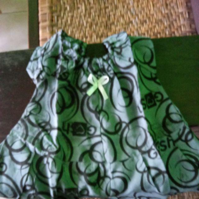  Dress  Bayi  Batik  Usia 8 Bulan Sampai 1 5 Tahun Baju Anak 