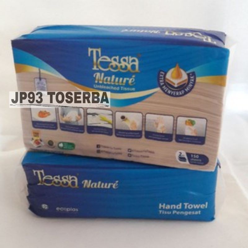 Jual Tissue Tessa Hand Towel Isi 150 Sheets / Tissue Pengesat / Kitchen