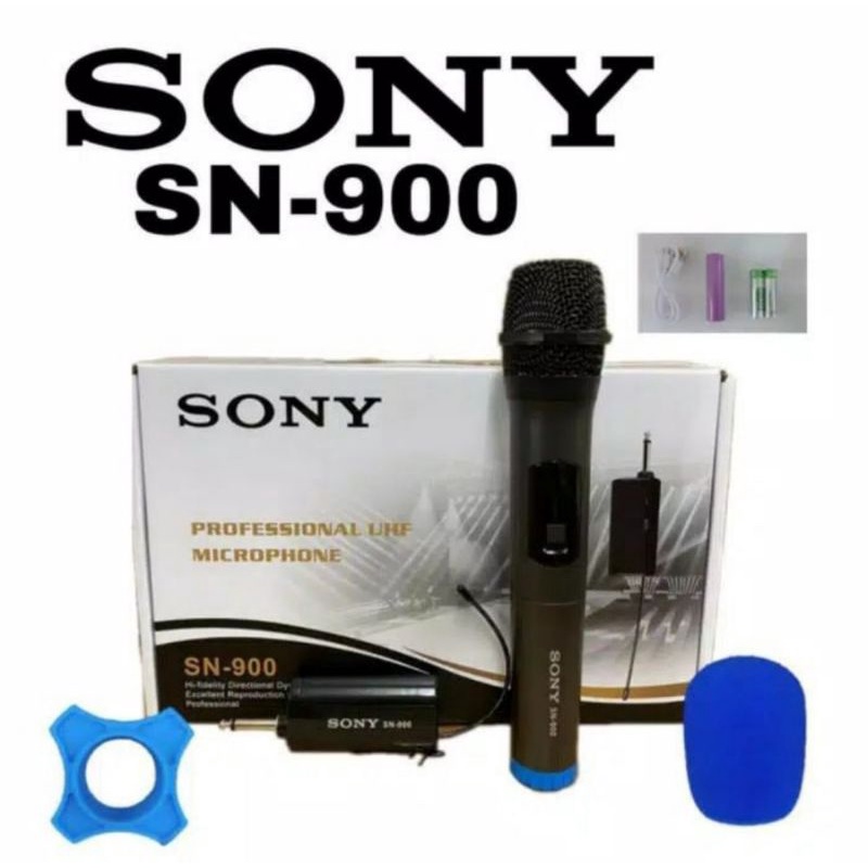 Mic Wireless Sony SN 900 Microphone Wireless Karaoke 1 Handle mic