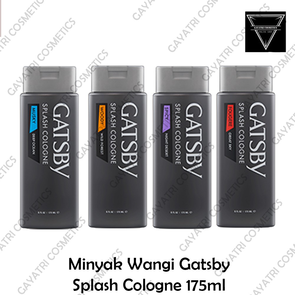 Minyak Wangi Gatsby Splash Cologne 175ml