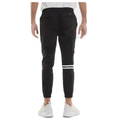  Erigo  Joggerpants Taylor Stripe Black Shopee Indonesia