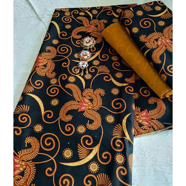 Rm kain batik printing dan EMBOS murah Pekalongan kain batik bahan baju seragam motif batang merayap