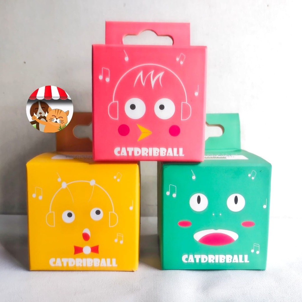 CATDRIBBAL Animal Sounds Ball MAINAN BOLA Kucing Bersuara Binatang