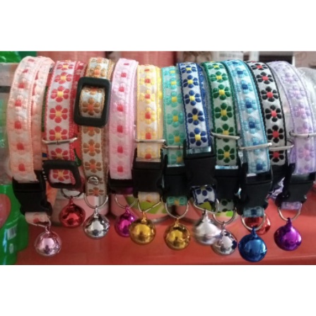 Kalung Kucing Lonceng Bell Kerincing Warna Motif Paw Jejak Kaki Lonceng 14 MM - Kalung Kucing Kalung Hamster Kalung Kelinci