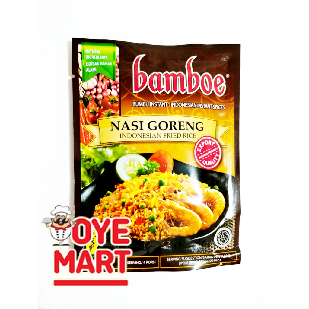 BAMBOE BUMBU NASI GORENG INSTAN 40GR / BUMBU MASAK INSTAN