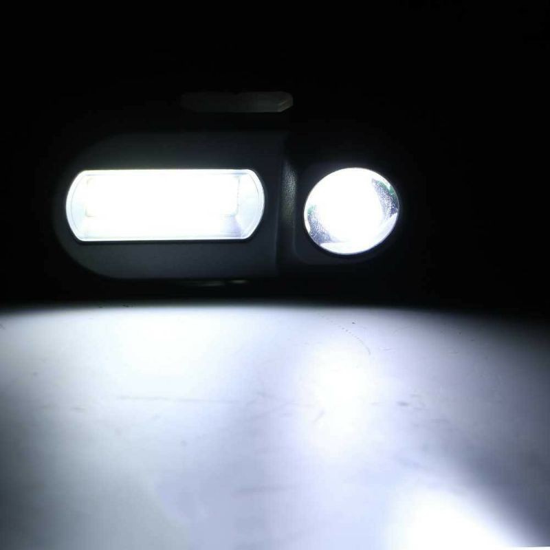 TaffLED Headlamp Flashlight Headlight Lampu Kepala Mendaki Lampu Camping  LED 3 Modes COB