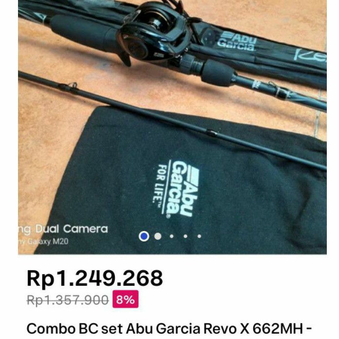 Combo BC set Abu Garcia Revo X 662MH - Promax 3L