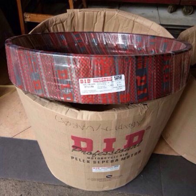 VELG DID HITAM RING 17 UKURAN 250