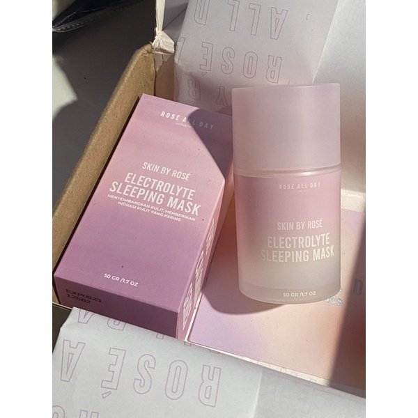 rose all day sleeping mask