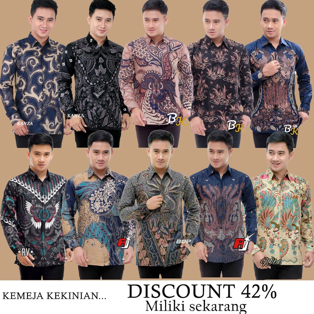 NEW ARRIVAL DISTRO BATIK PRIA BORDIR SOGAN BATIKAF NOTOARTO BATIK IPNU-IPPNU BATIK NAKULA BATIKAL