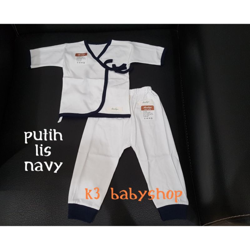 Setelan Panjang Aerilyn 0-3 bln 3-6 bln baju kimono bayi stelan piyama anak SNI