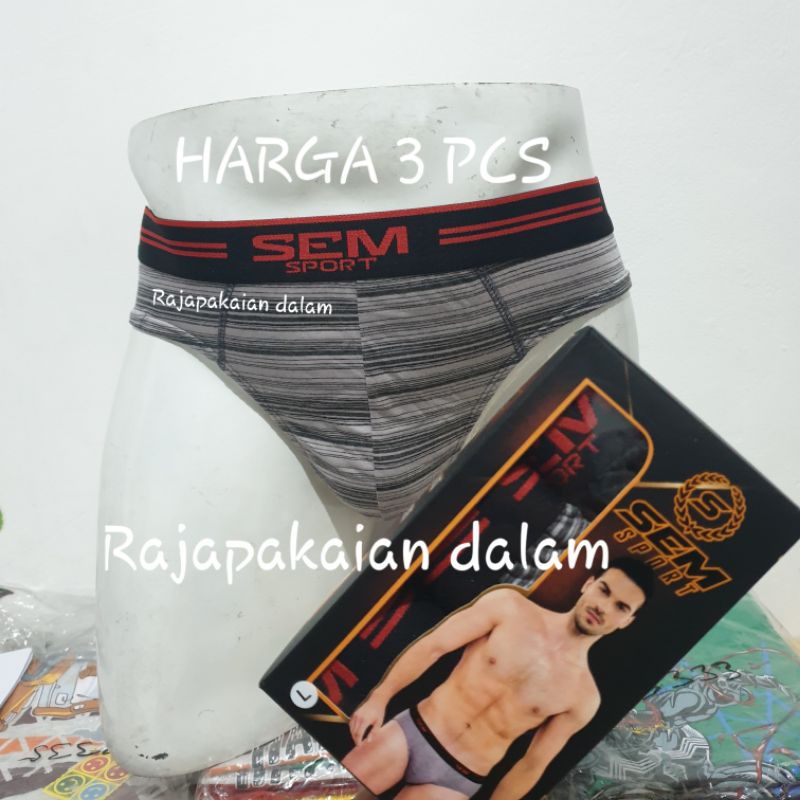 Celana dalam pria Sem 916 Harga 3 pcs