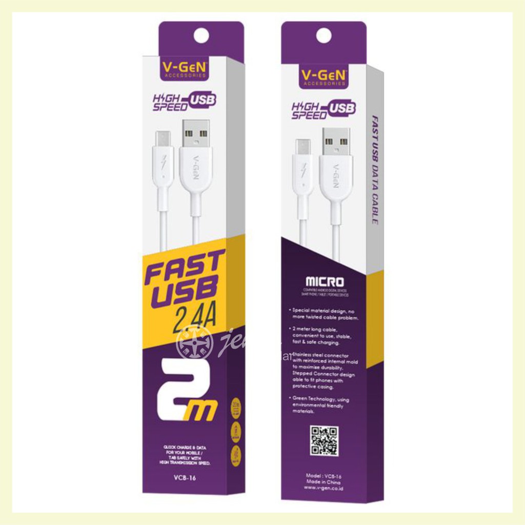 Kabel Data V-Gen VCB-16 2 Meter (Kirim Fisik)