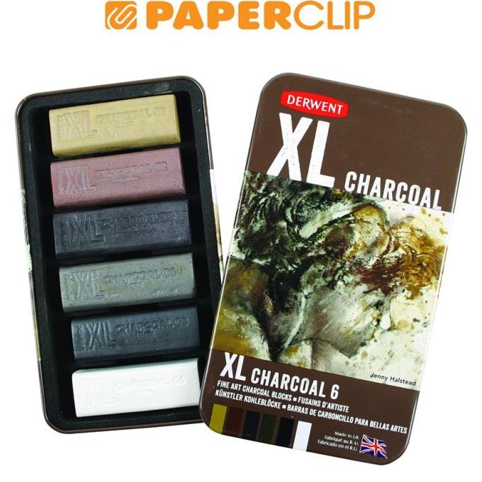 

CHARCOAL BLOCK DERWENT SET XL 6 TIN 2302009DW ---READY---