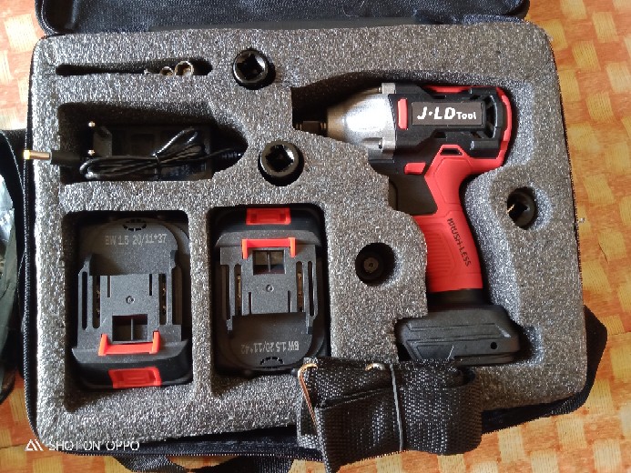 Mesin Impact Wrench Jld Tools Bor 48volt Brush-less