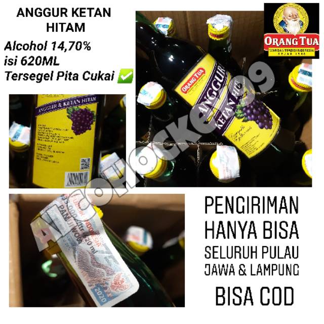 (PO) ANGGUR KETAN HITAM ORANG TUA ORIGINAL
