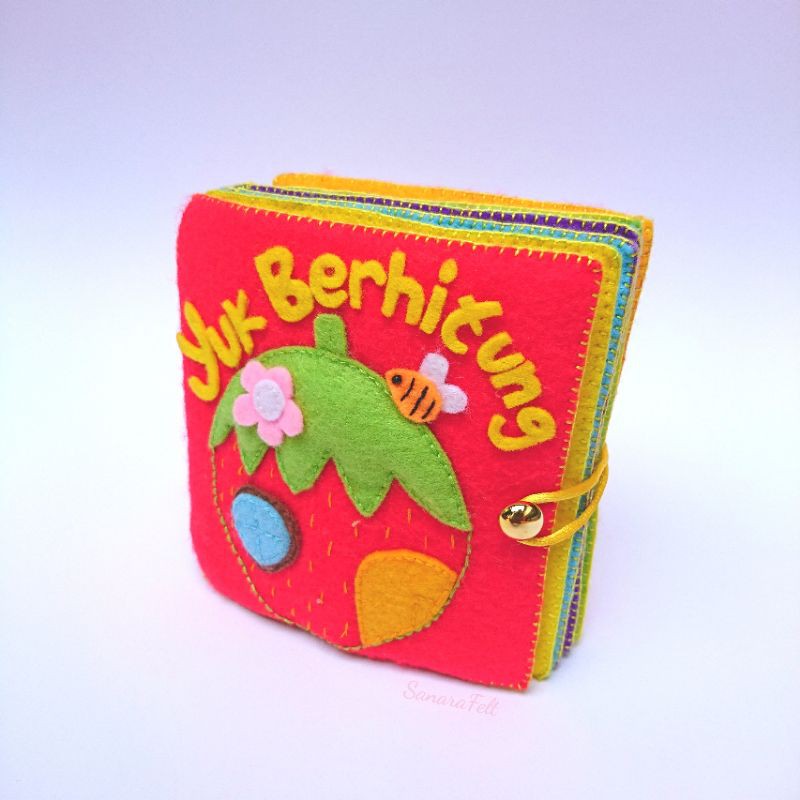 Mainan Edukasi Anak Sanarafelt BUSY BOOK Flanel