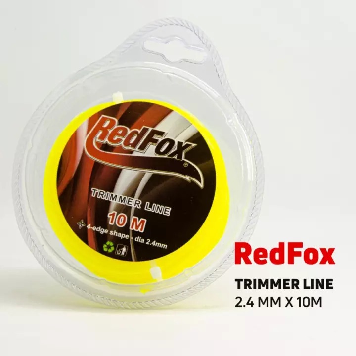 Senar Potong Rumput Grass Trimmer Line / Head KUALITAS REDFOX 10Meter / 25Meter / 50Meter