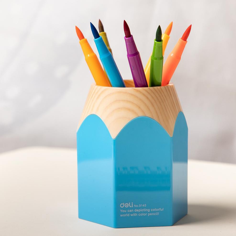 

pO6Code Deli Tempat Pulpen Sekolah Desain Pensil Lucu tahan lama warna trendi E9145(K5V3) (populer)